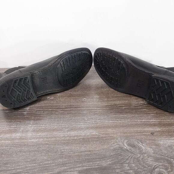 Frye Boots Mens Size 9 D Black Leather Chelsea Ankle Pull On Casual Dress Shoes - Picture 8 of 10